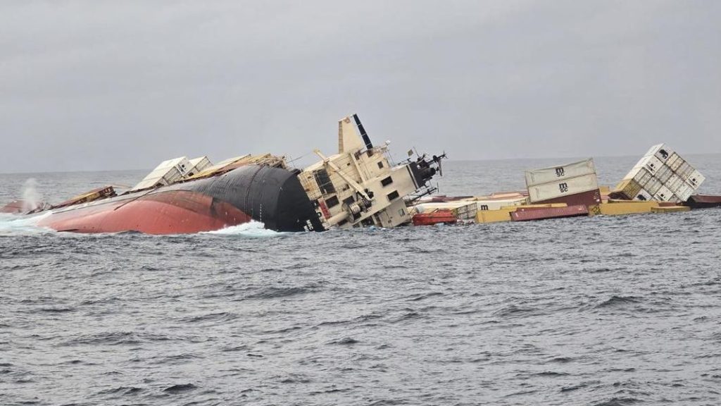 MSC Elsa 3 Sank on 25 May, 2025