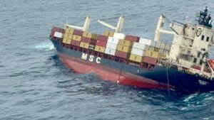 MSC Elsa 3 Sinks
